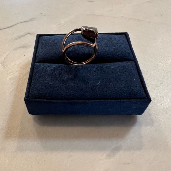 Copper & Agate Handmade Ring - Picture 6 of 7